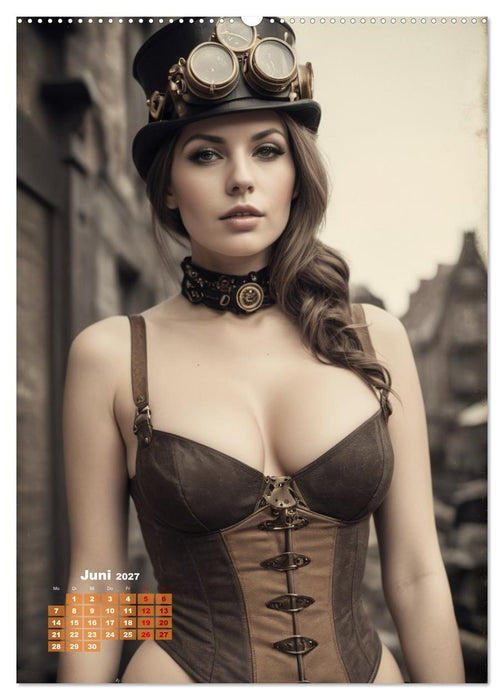Steampunk erotisch (CALVENDO Wandkalender 2027)