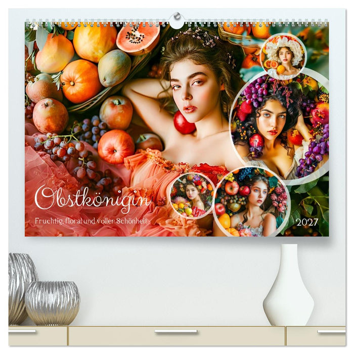Obstkönigin - Fruchtig, floral und voller Schönheit (CALVENDO Premium Wandkalender 2027)
