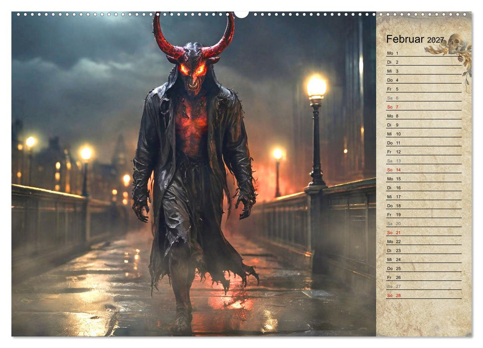Viktorianische Schrecken (CALVENDO Wandkalender 2027)