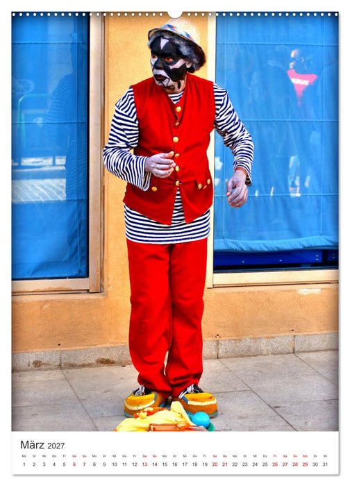 HABANEROS - Lebende Statuen in Havanna (CALVENDO Wandkalender 2027)
