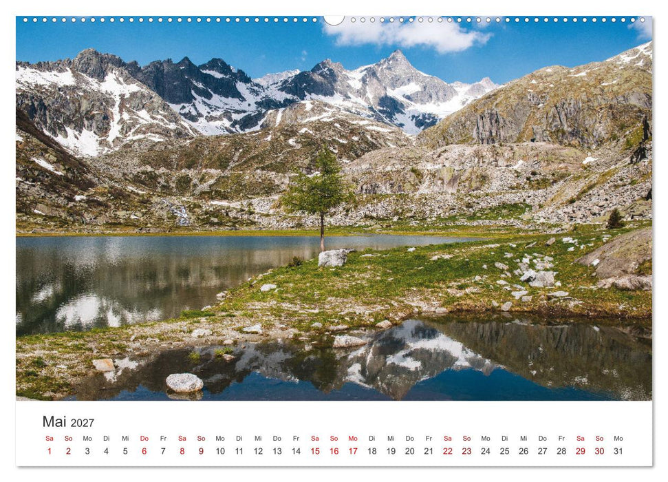 Alpensee - Wunder der Natur (CALVENDO Premium Wandkalender 2027)