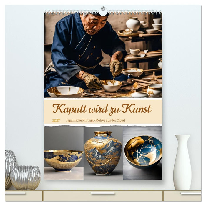 Kaputt wird zu Kunst (CALVENDO Premium Wandkalender 2027)