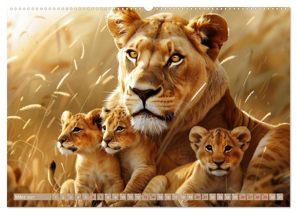 Tierkinder des Südens (CALVENDO Wandkalender 2027)