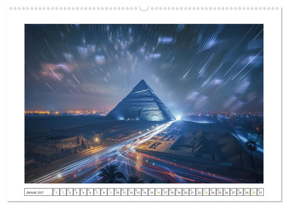Berühmte Wahrzeichen (CALVENDO Premium Wandkalender 2027)