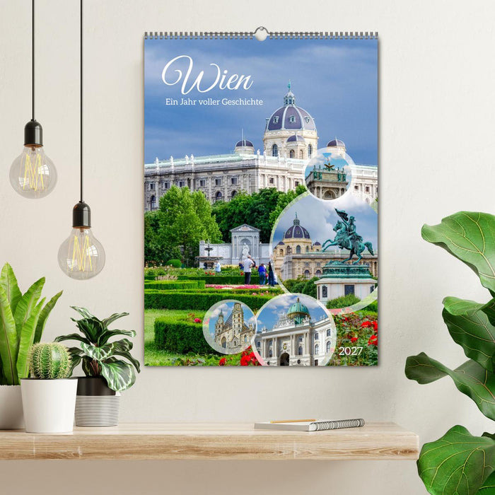 Wien - Ein Jahr voller Geschichte (CALVENDO Wandkalender 2027)