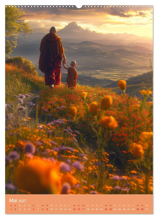Meditative Stille (CALVENDO Premium Wandkalender 2027)
