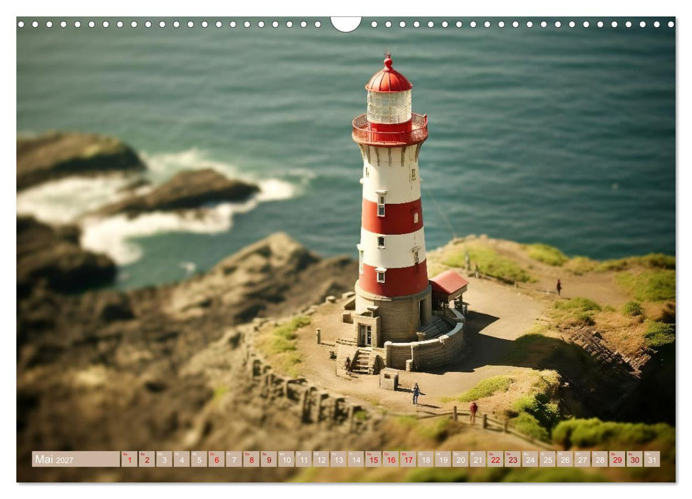 Miniaturwelt - Sehnsuchtsort Nordseeküste (CALVENDO Wandkalender 2027)