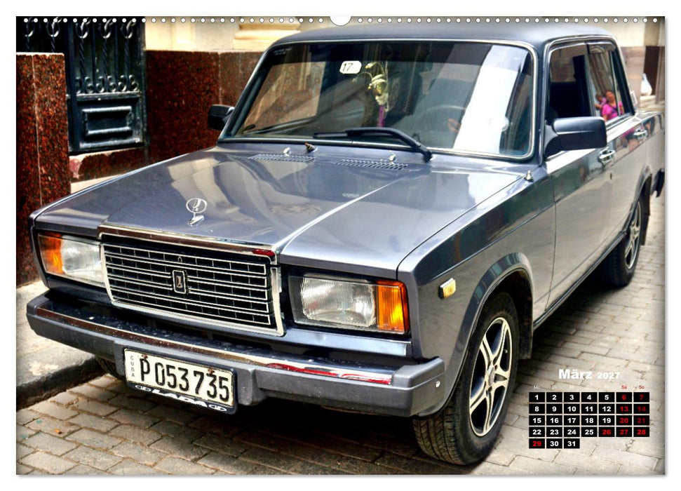 LADA-2107 - Die Auto-Ikone der UdSSR (CALVENDO Wandkalender 2027)