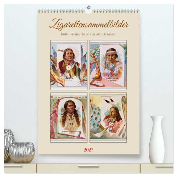 Zigarettensammelbilder (CALVENDO Premium Wandkalender 2027)