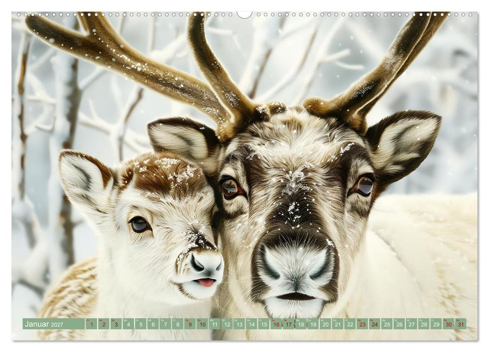 Tierkinder des Nordens (CALVENDO Wandkalender 2027)