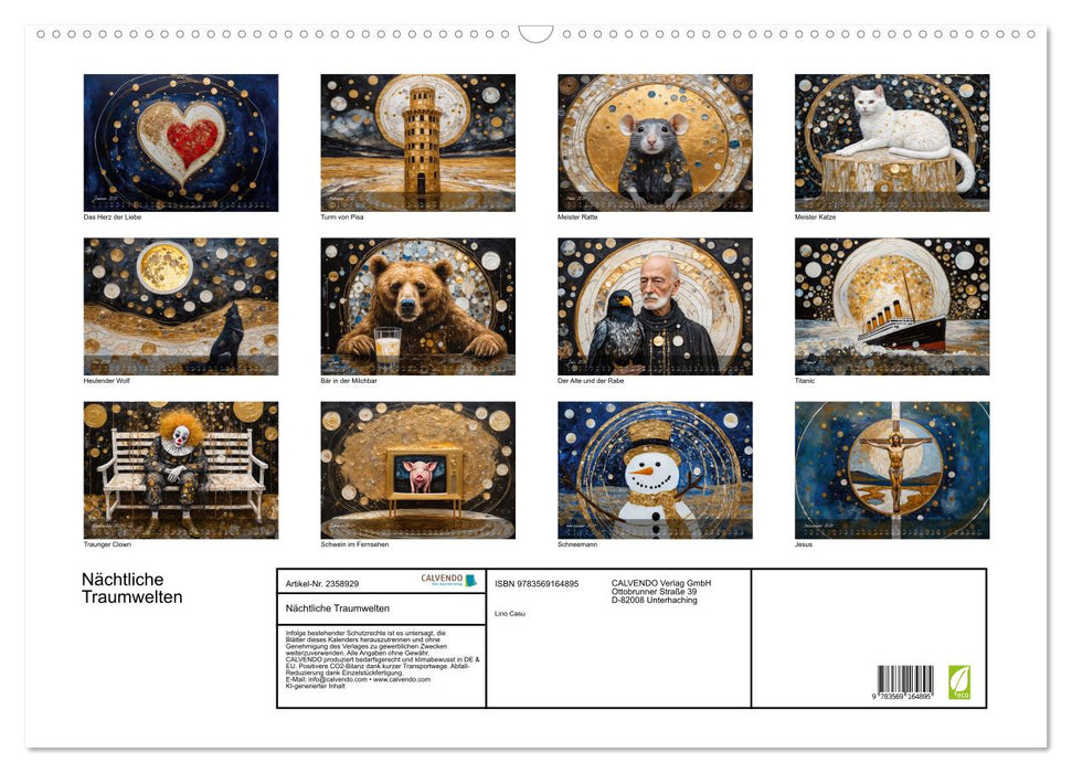 Nächtliche Traumwelten (CALVENDO Wandkalender 2027)