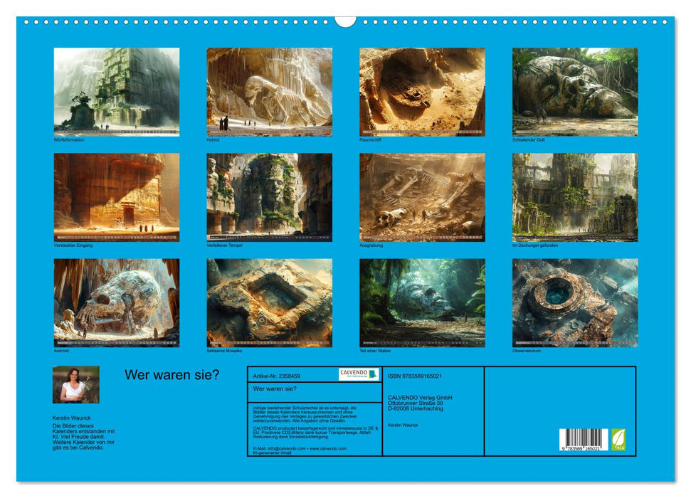 Wer waren sie? (CALVENDO Wandkalender 2027)