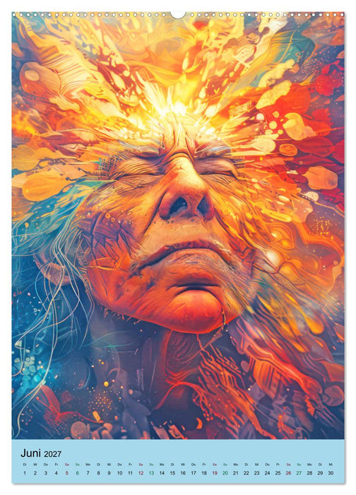Manitu - KI-Illustrationen (CALVENDO Premium Wandkalender 2027)