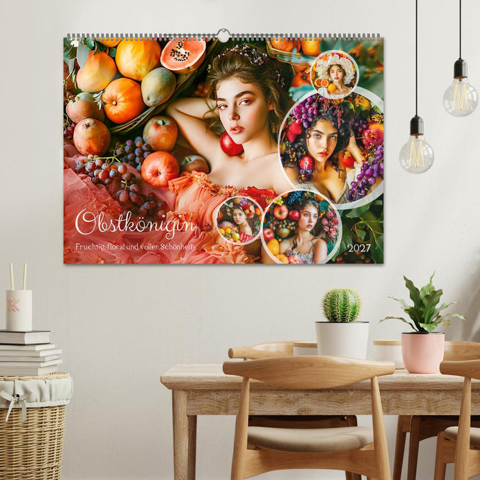 Obstkönigin - Fruchtig, floral und voller Schönheit (CALVENDO Wandkalender 2027)