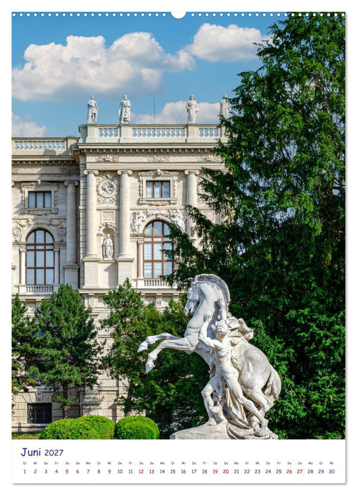 Wien - Ein Jahr voller Geschichte (CALVENDO Premium Wandkalender 2027)