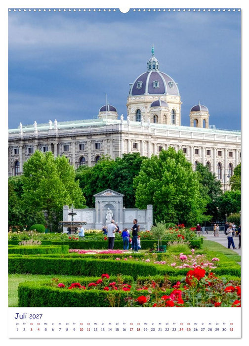 Wien - Ein Jahr voller Geschichte (CALVENDO Premium Wandkalender 2027)
