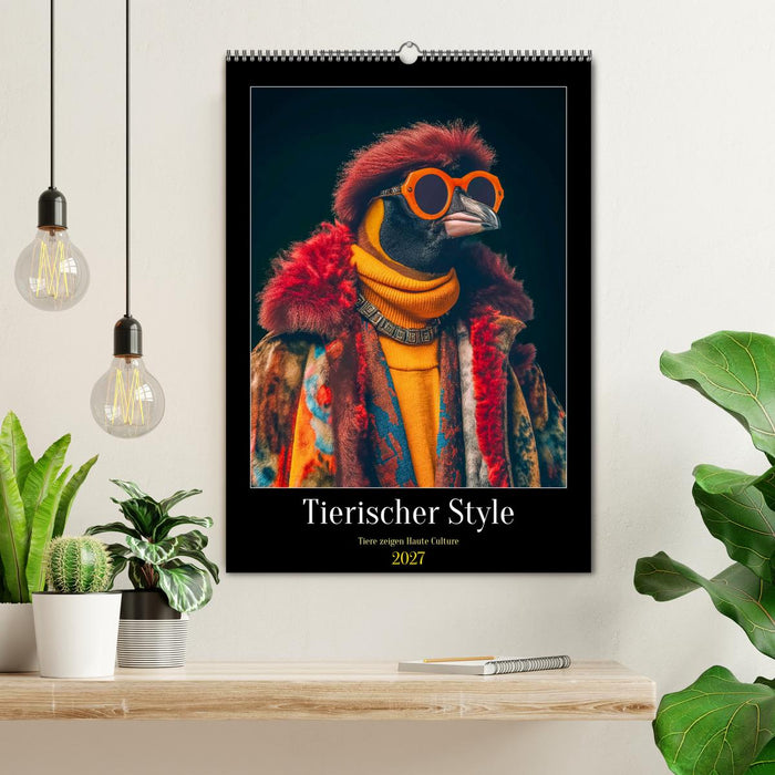 Tierischer Style (CALVENDO Wandkalender 2027)