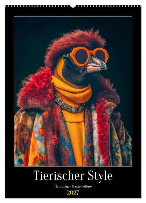 Tierischer Style (CALVENDO Wandkalender 2027)