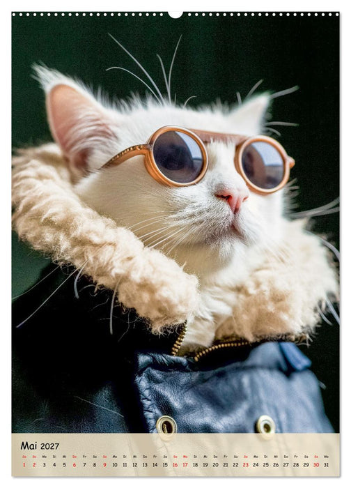 Tierischer Style (CALVENDO Wandkalender 2027)