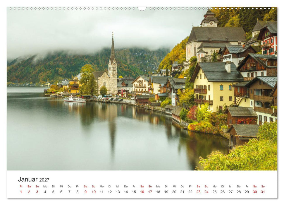 Hallstatt - Die Perle Österreichs (CALVENDO Wandkalender 2027)
