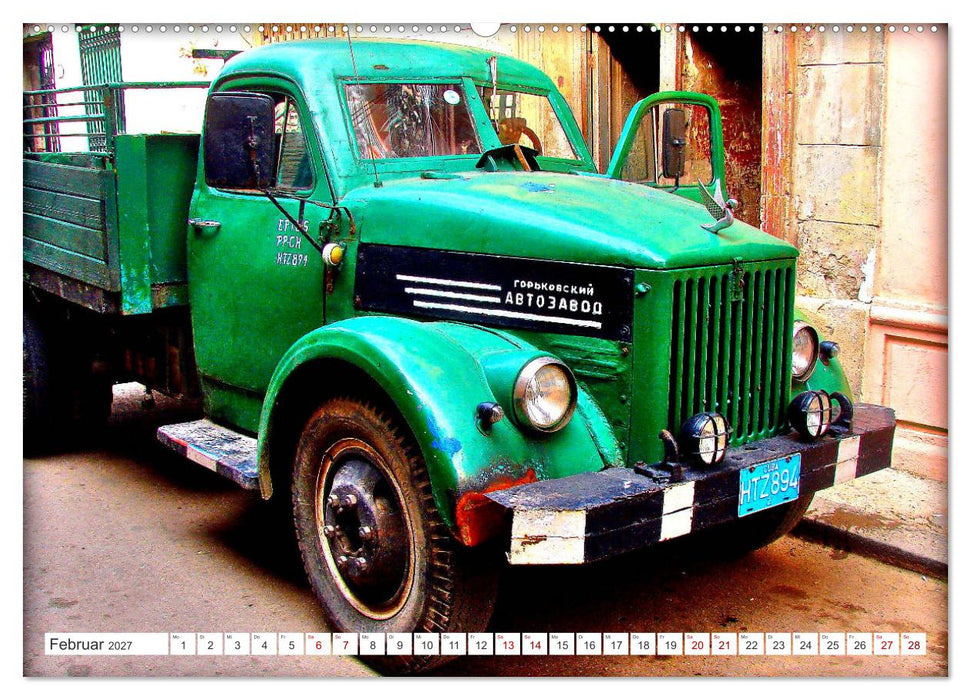 GAZ - LKW-Oldtimer der UdSSR (CALVENDO Wandkalender 2027)