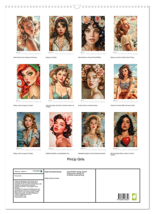 PinUp Girls (CALVENDO Wandkalender 2027)