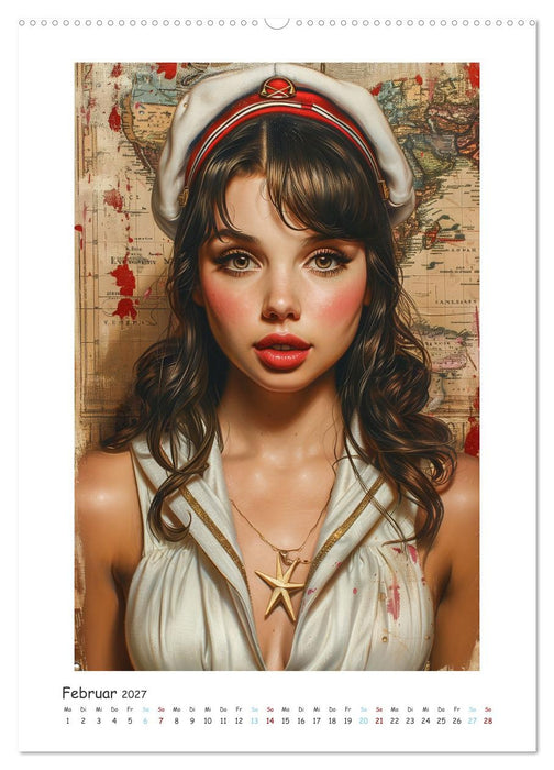 PinUp Girls (CALVENDO Wandkalender 2027)