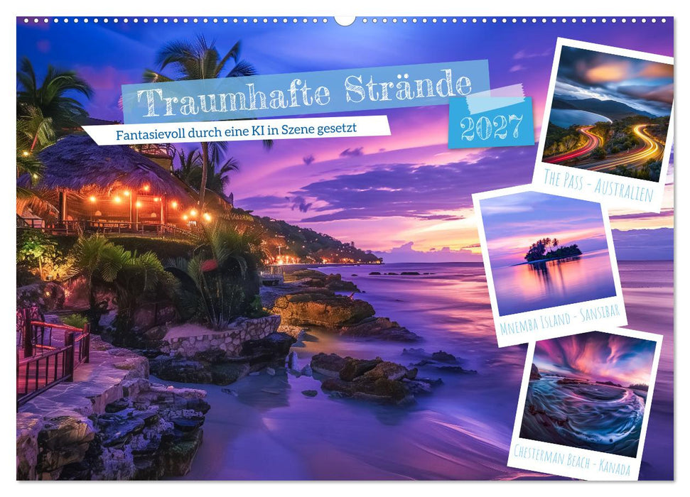 Traumhafte Strände (CALVENDO Wandkalender 2027)