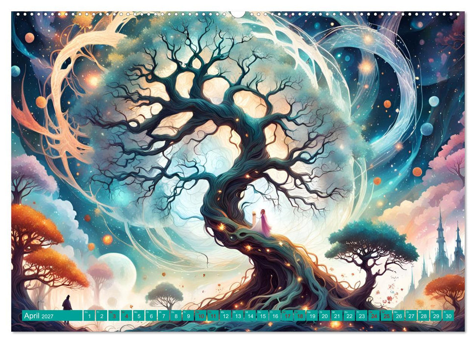 Bäume wie Persönlichkeiten (CALVENDO Premium Wandkalender 2027)