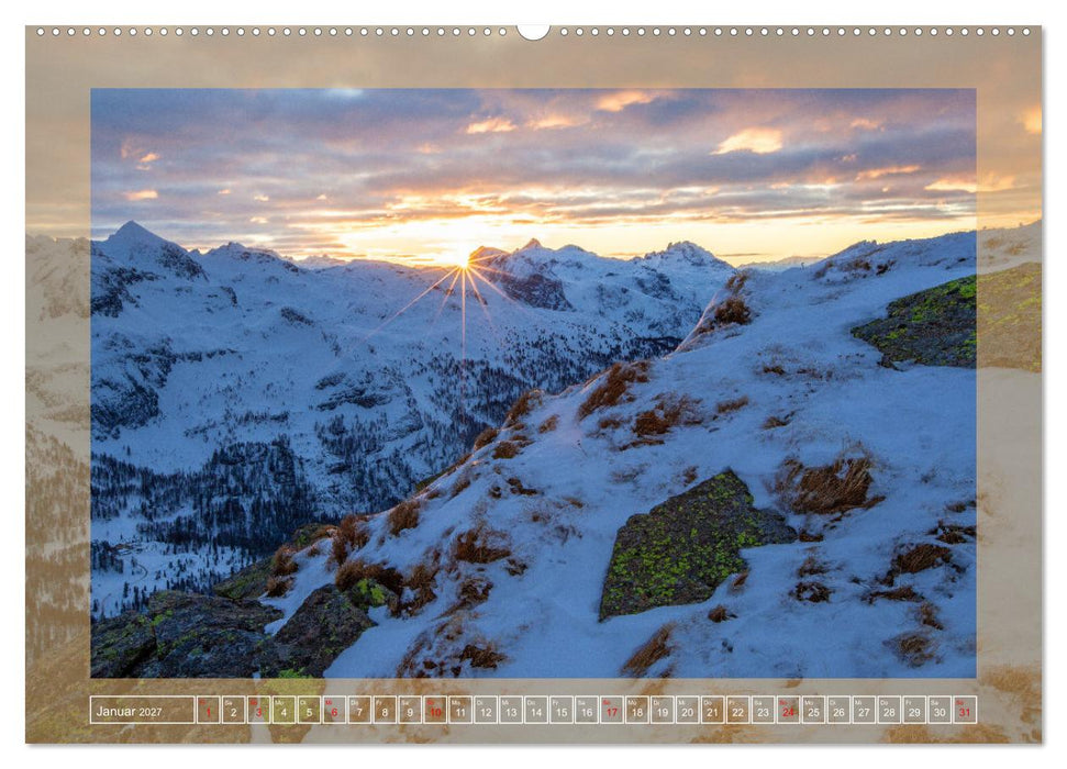 Wenn die Sonne erwacht und untergeht (CALVENDO Wandkalender 2027)