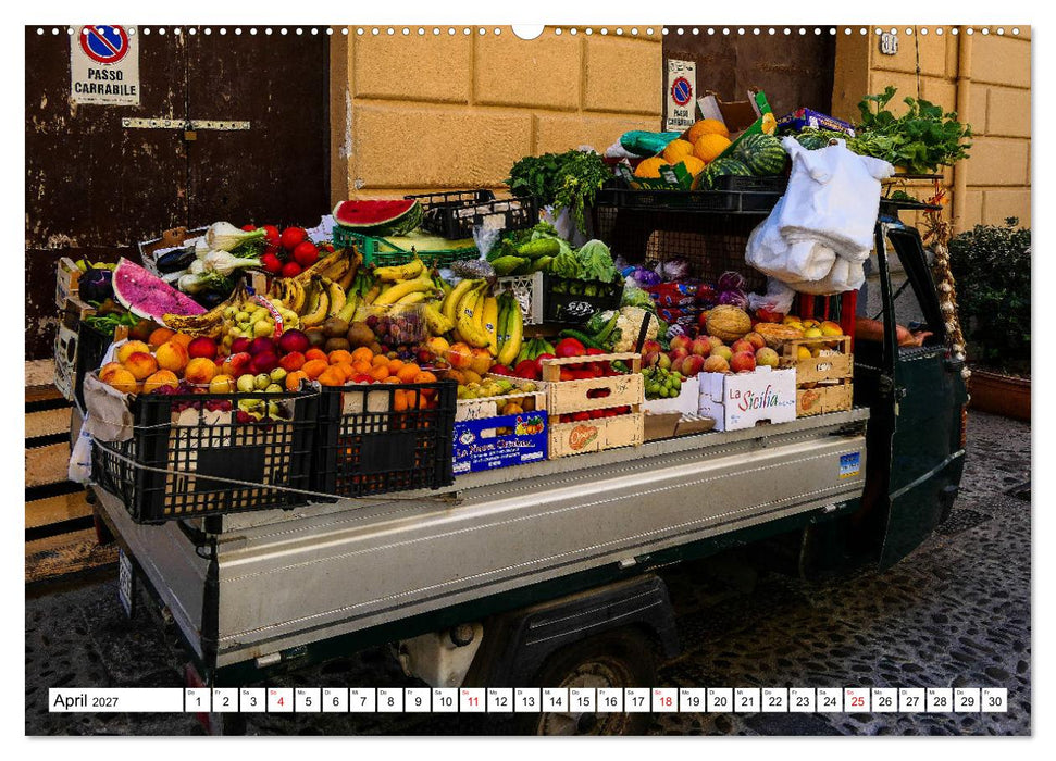 Cefalù Perle Siziliens (CALVENDO Wandkalender 2027)