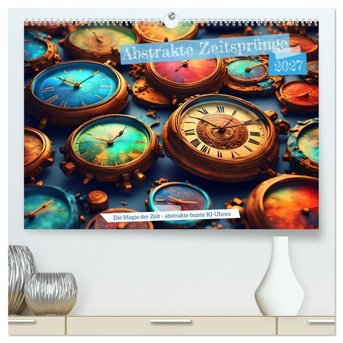 Abstrakte Zeitsprünge (CALVENDO Premium Wandkalender 2027)