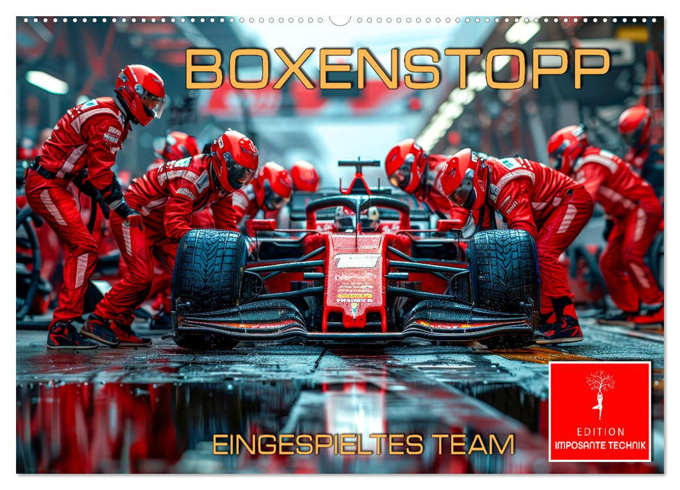 Boxenstopp - eingespieltes Team (CALVENDO Wandkalender 2027)