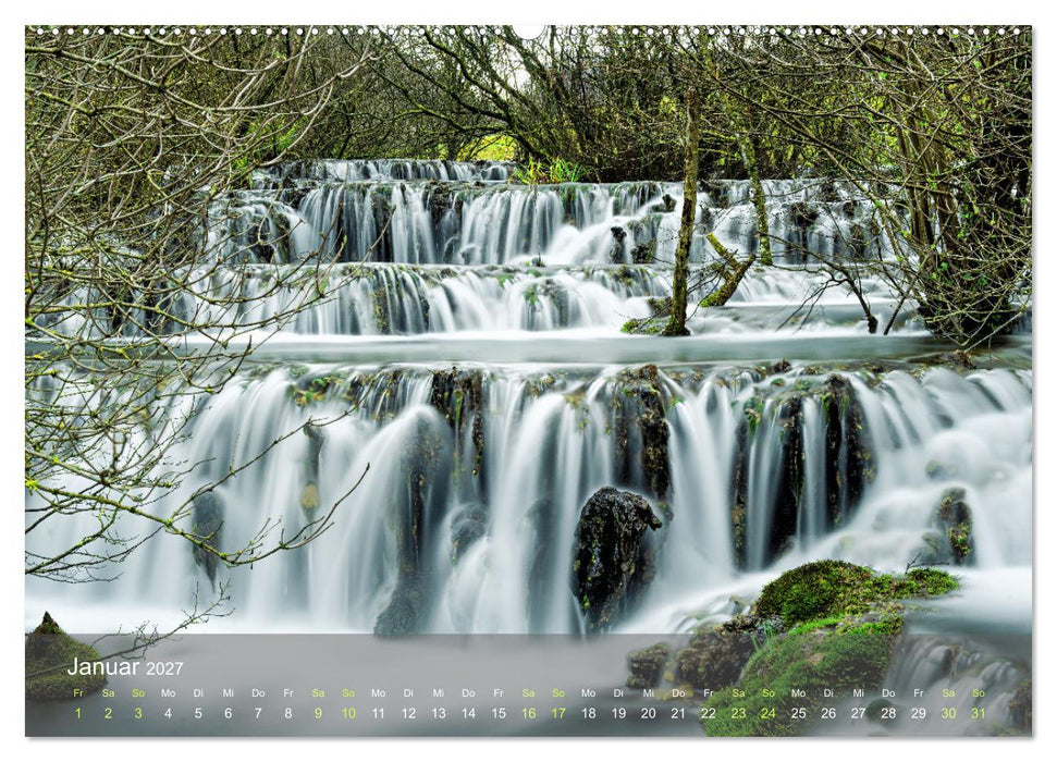 Idyllische Wasserwelten (CALVENDO Premium Wandkalender 2027)