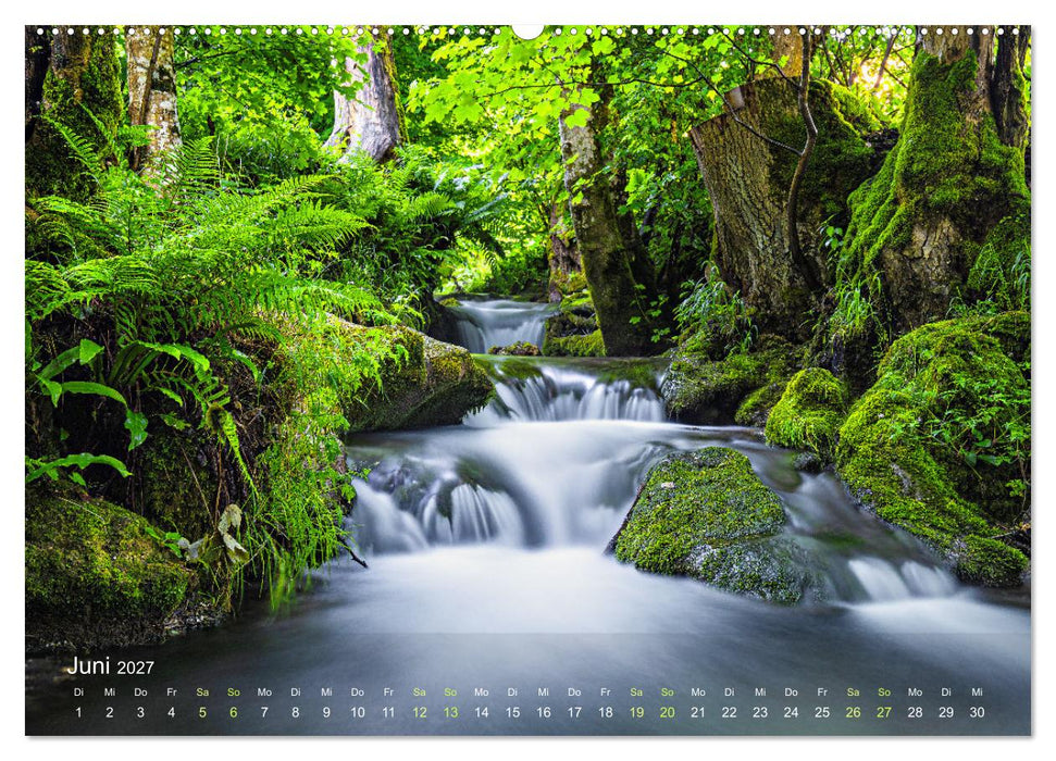 Idyllische Wasserwelten (CALVENDO Premium Wandkalender 2027)