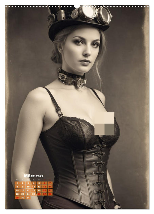 Steampunk erotisch (CALVENDO Premium Wandkalender 2027)