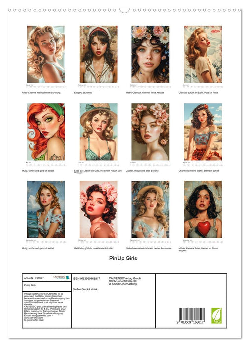 PinUp Girls (CALVENDO Premium Wandkalender 2027)