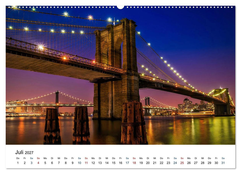 Meine Liebe New York (CALVENDO Premium Wandkalender 2027)