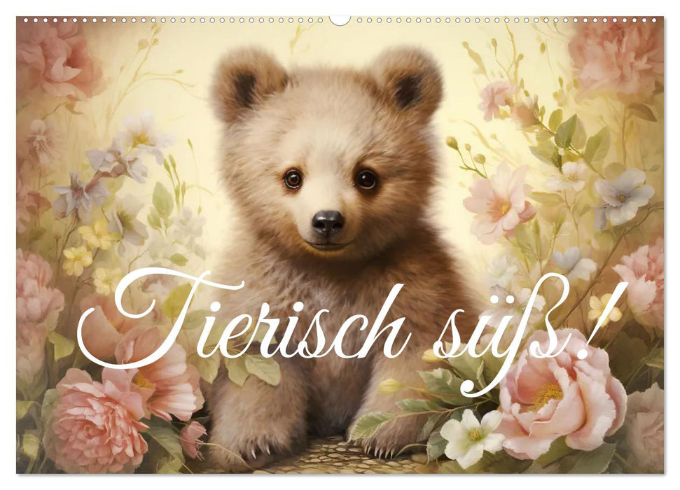 Tierisch süß! (CALVENDO Wandkalender 2027)