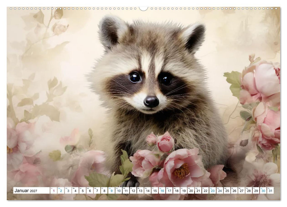 Tierisch süß! (CALVENDO Wandkalender 2027)
