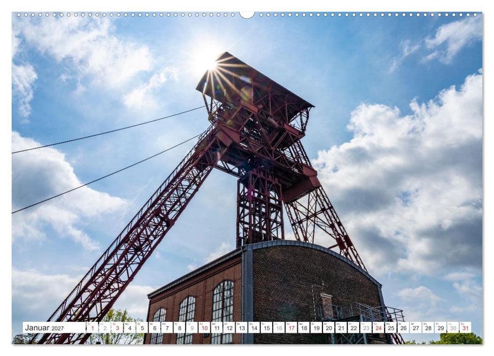 Die Zechen im Ruhrpott (CALVENDO Premium Wandkalender 2027)