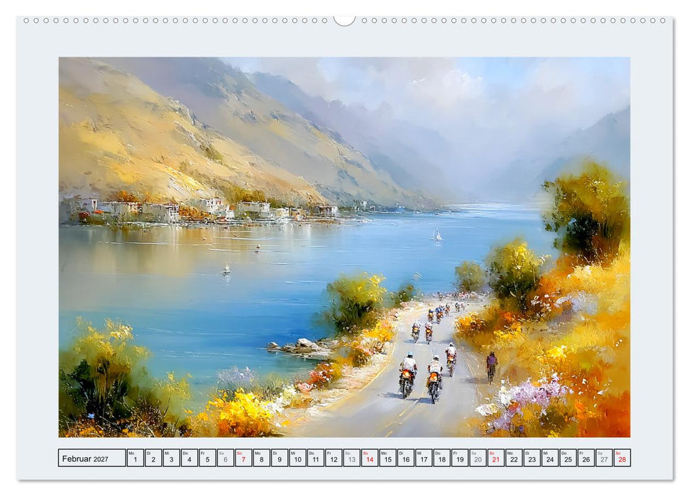Malerisches Tibet. Weite, Licht und spirituelle Ruhe (CALVENDO Premium Wandkalender 2027)