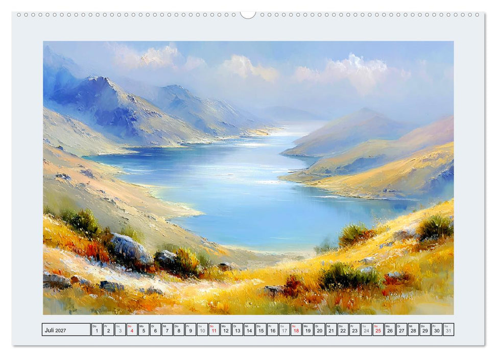 Malerisches Tibet. Weite, Licht und spirituelle Ruhe (CALVENDO Premium Wandkalender 2027)