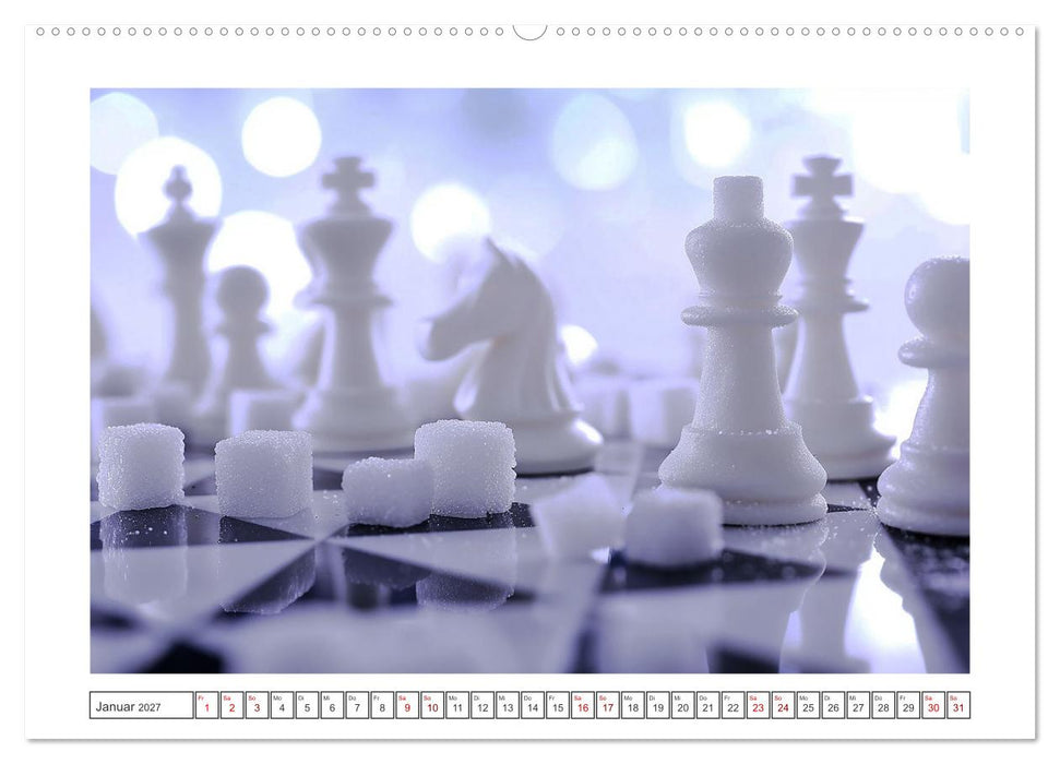 Lecker Schach (CALVENDO Premium Wandkalender 2027)
