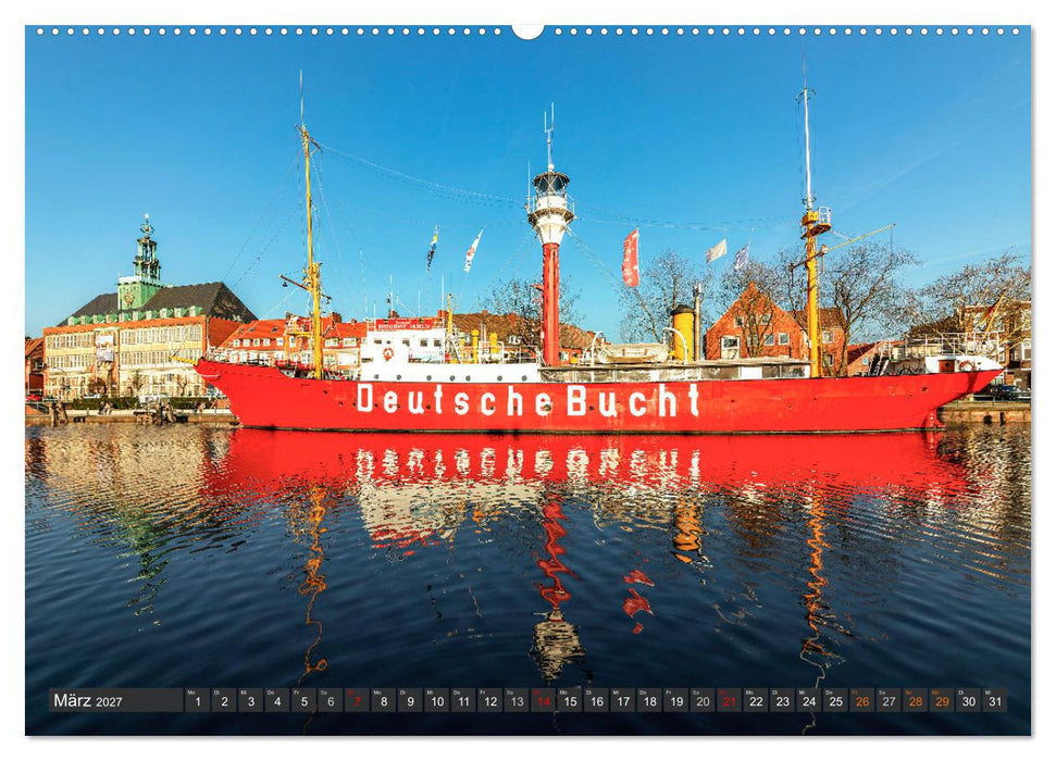 Bezauberndes Ostfriesland (CALVENDO Wandkalender 2027)