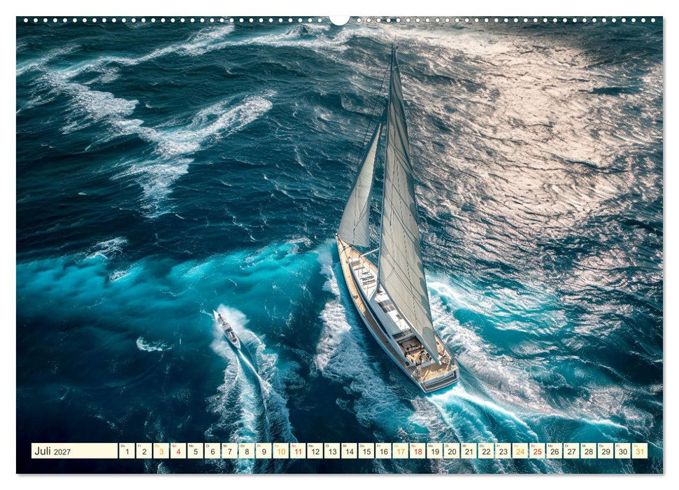 Segeln - schöne Momente (CALVENDO Premium Wandkalender 2027)