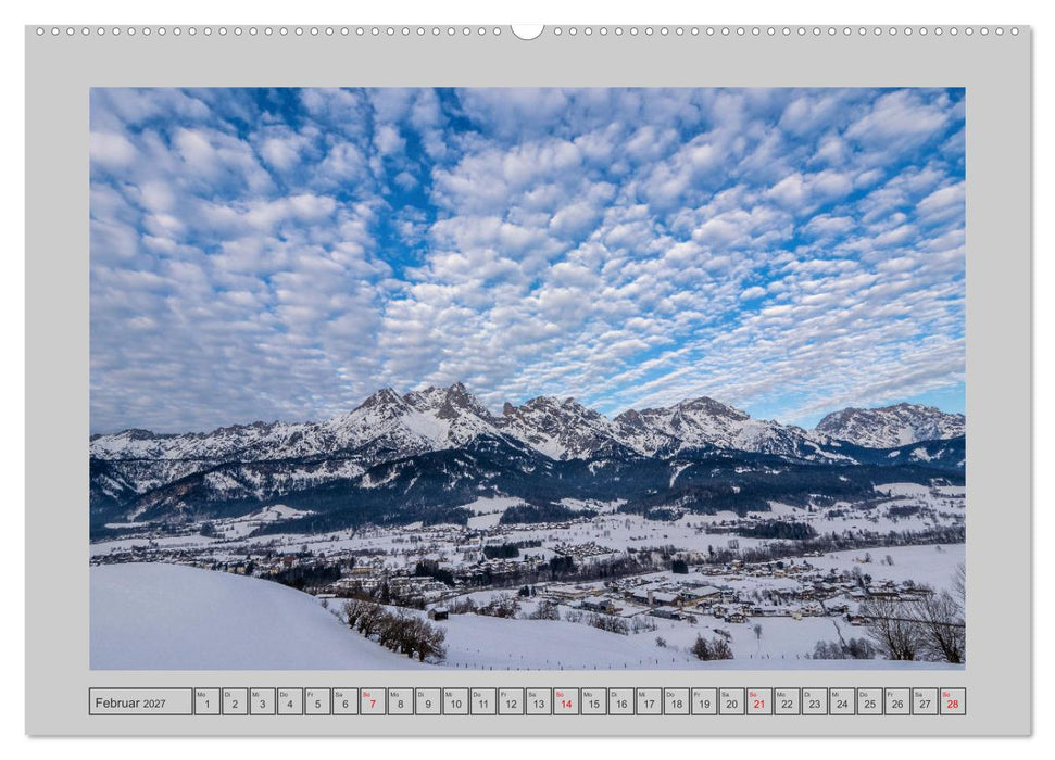 Grüße aus Saalfelden (CALVENDO Wandkalender 2027)