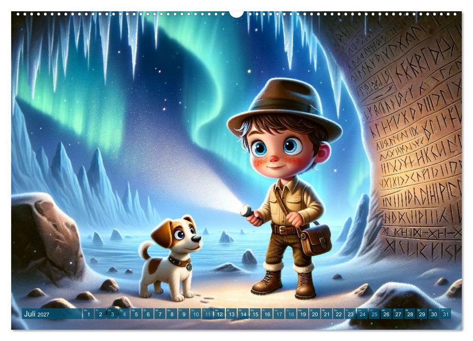 Max und Buddy: Entdecker des Verborgenen (CALVENDO Premium Wandkalender 2027)