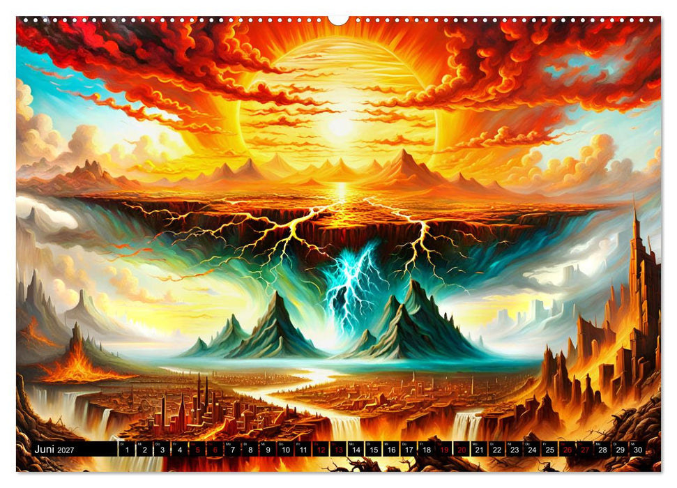Zukunftsvisionen Wenn die Sonne zum Feind wird (CALVENDO Premium Wandkalender 2027)