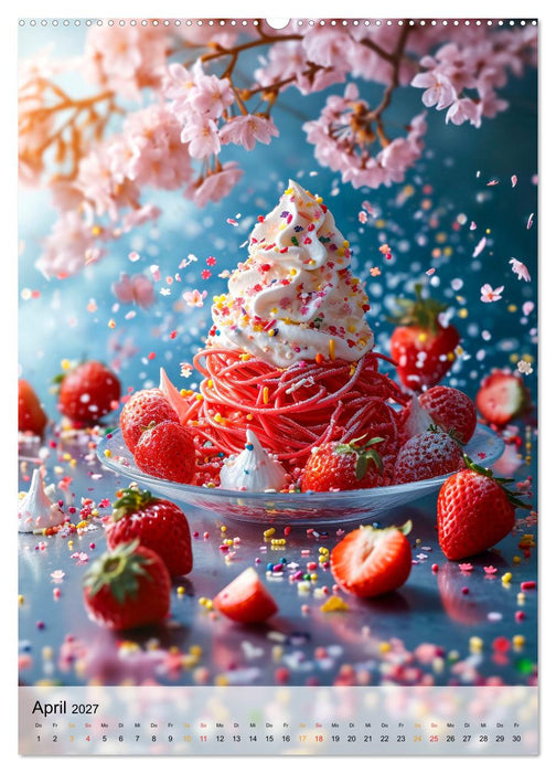 Eis - Raffinessen für Gourmets (CALVENDO Wandkalender 2027)